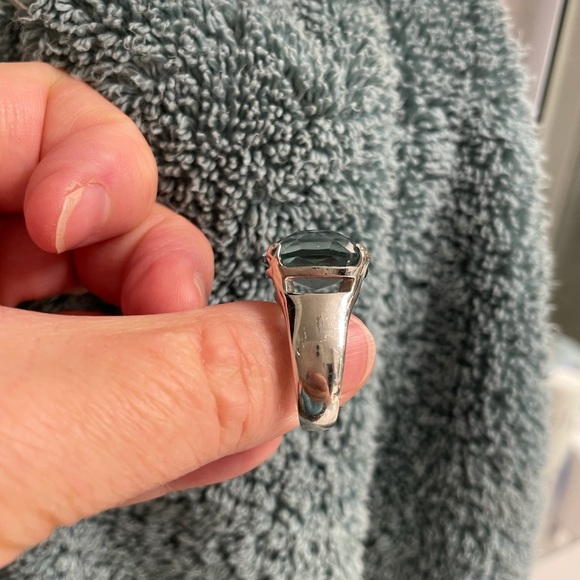 Swarovski Indian Sapphire Blue Merlin Ring 55 (7M) - Picture 8 of 12